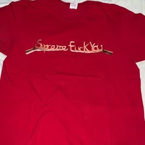 Supreme F You Tee